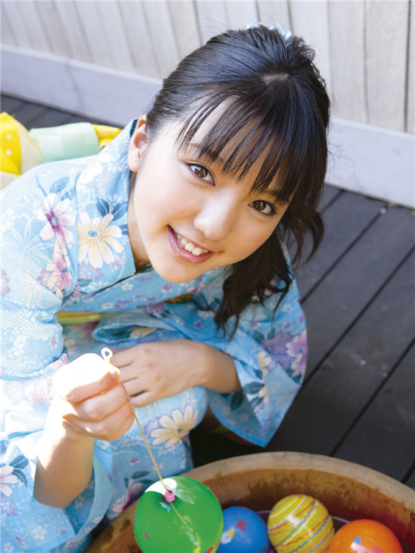 真野惠里菜写真集《[Sabra.net] cover girl ex-SUMMER GREETING》高清全本[40P] 日系套图-第1张