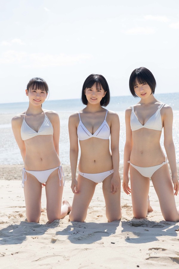 [图片6]-かすみ草とステラ 有岡ちひろ・小柴美羽・比賀ハル写真集【複雑な関係】高清全本[84P]插图-猩猩图库-日系偶像写真集高清套图分享站