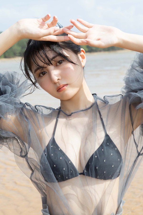 [图片6]-頓知気さきな写真集【曖昧な境界線～prologue～】高清全本[35P]插图-猩猩图库-日系偶像写真集高清套图分享站