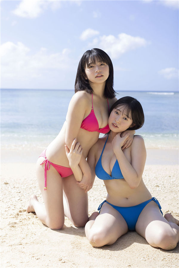 [图片3]-佐々木ほのか＆白滨美兔写真集【デュエット】高清全本[90P]插图-猩猩图库-日系偶像写真集高清套图分享站
