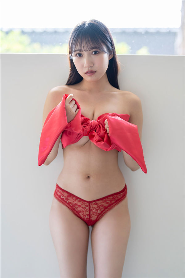 [图片4]-横野堇写真集【赤リボンと桃尻のマリアージュ】高清全本[26P]插图-猩猩图库-日系偶像写真集高清套图分享站