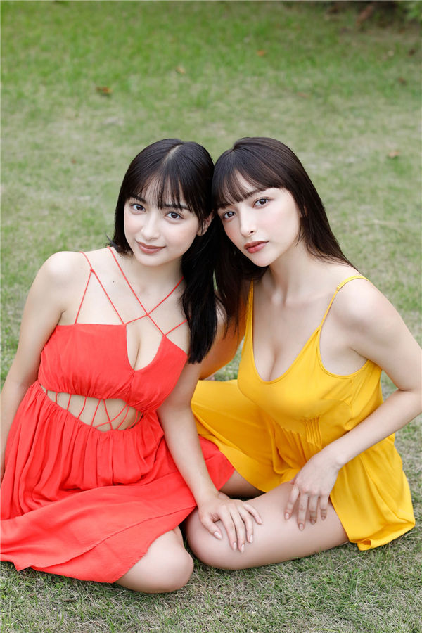 [图片2]-エリマリ姉妹写真集【ヤンマガアザーっす！〈ＹＭ２０２５年４／５号未公開カット〉】高清全本[112P]插图-猩猩图库-日系偶像写真集高清套图分享站