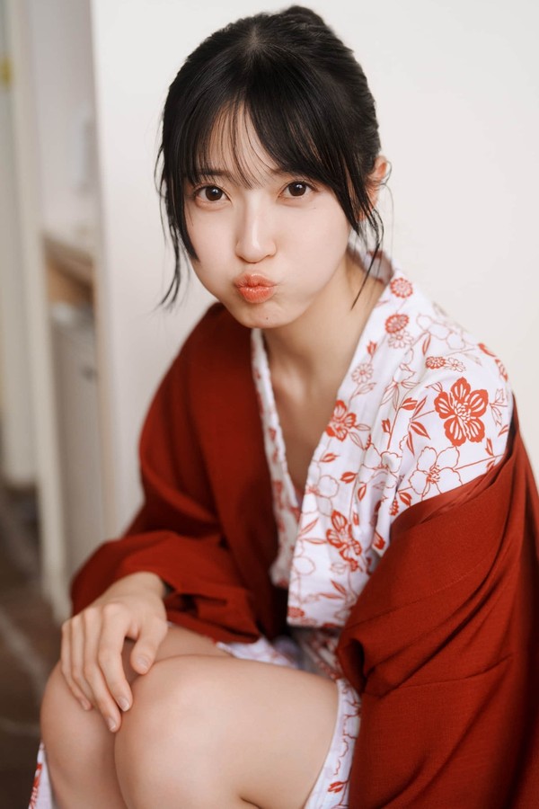 [图片3]-佐藤绮星写真集【てんば赤ずきんちゃんとやさ しいオオカミくん】高清全本[56P]插图-猩猩图库