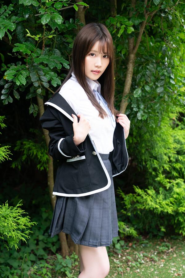 [图片3]-小日向优香写真集【圧倒的カノジョ 姉ブレザースペシャル】高清全本[78P]插图-猩猩图库