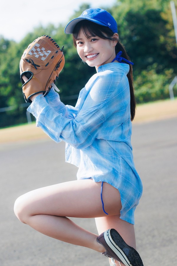 [图片3]-杉井美咲写真集【勝利に向かってPLAYBALL】高清全本[59P]插图-猩猩图库