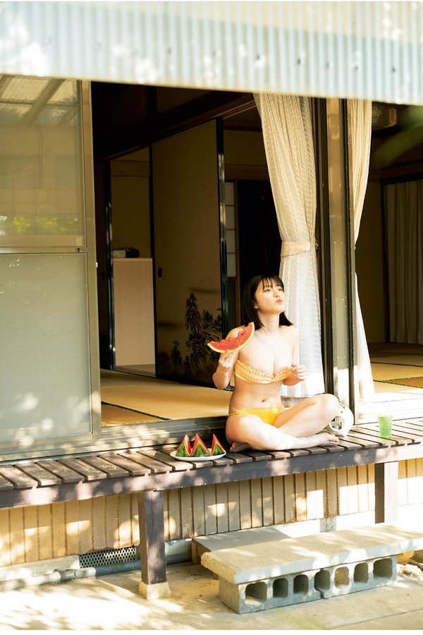 [图片4]-石浜芽衣写真集【夏を使い果たして】高清全本[58P]插图-猩猩图库
