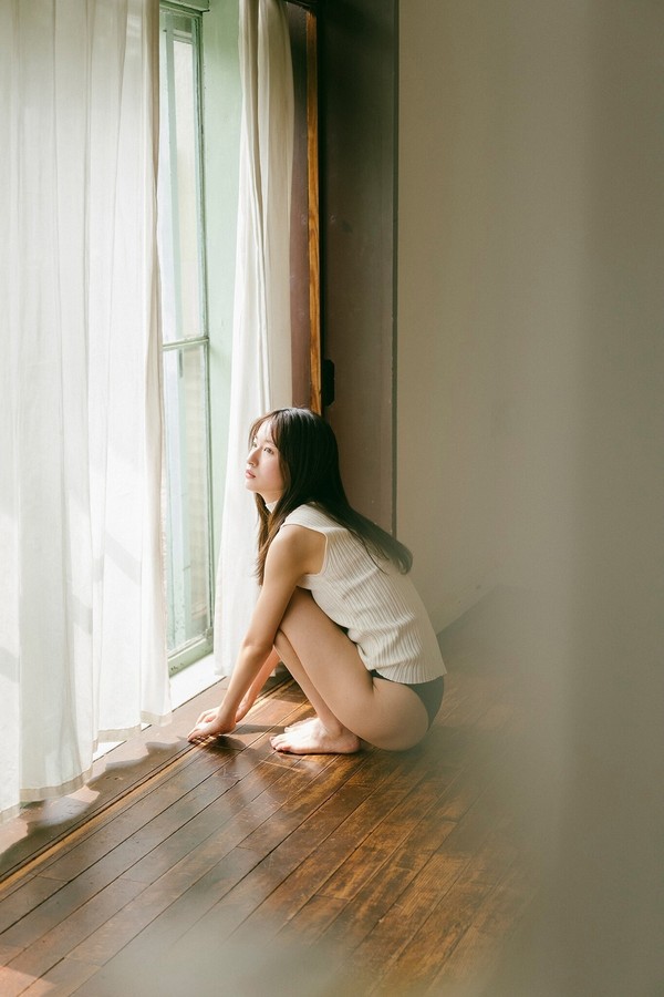 [图片4]-齐藤里奈写真集【ずっと見つめていいですか？】高清全本[114P]插图-猩猩图库