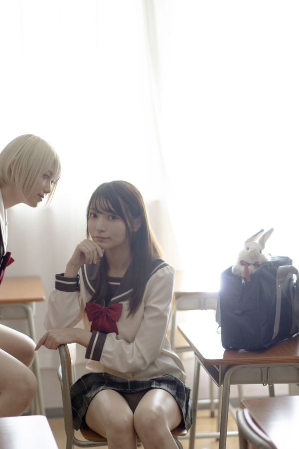[图片6]-似鸟沙也加＆筱崎心写真集【デュエットリリィ】高清全本[39P]插图-猩猩图库